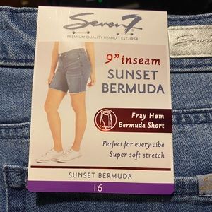 Seven7 Bermuda shorts